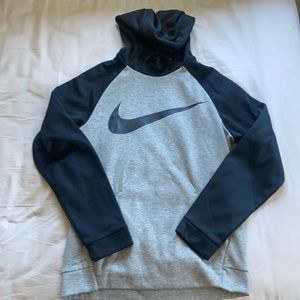 Nike Black and Grey Sweatshirt